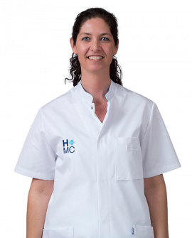 Echoscopist S. van der Meer HMC