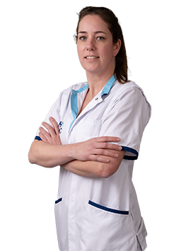 Bekkenbodemverpleegkundige E. van der Hilst HMC