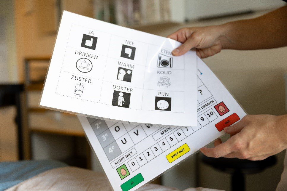 Kaart Communicatie op de IC