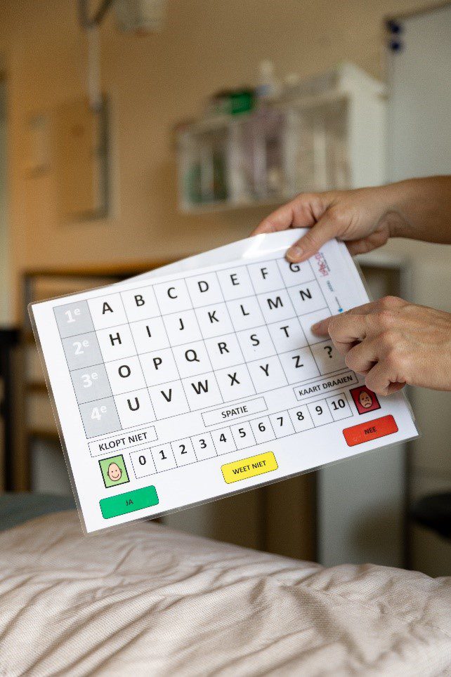 Kaart letters IC
