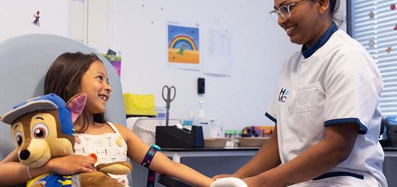 bloedafname bij kind