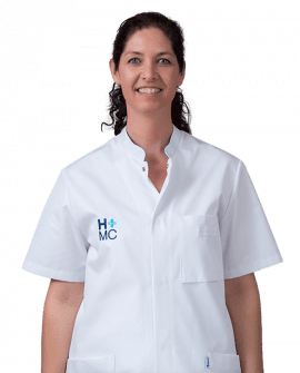 Echoscopist S. van der Meer HMC