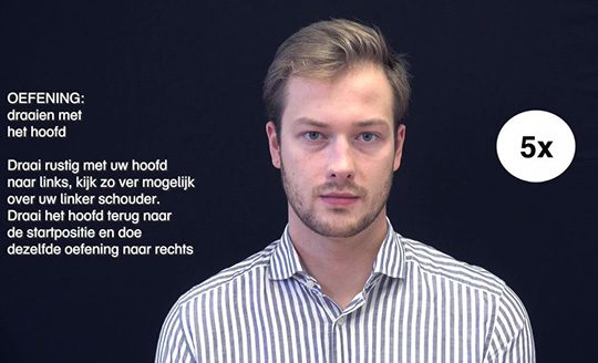 Oefening: Draaien met het hoofd