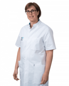 KNF laborant, Psycholoog E. Borchert-van 't Geloof HMC