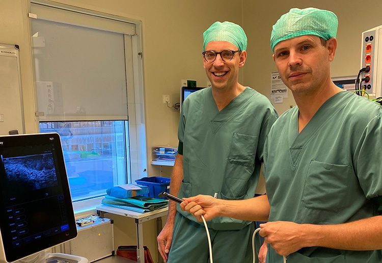 Tongkanker opereren met de echografie-methode 