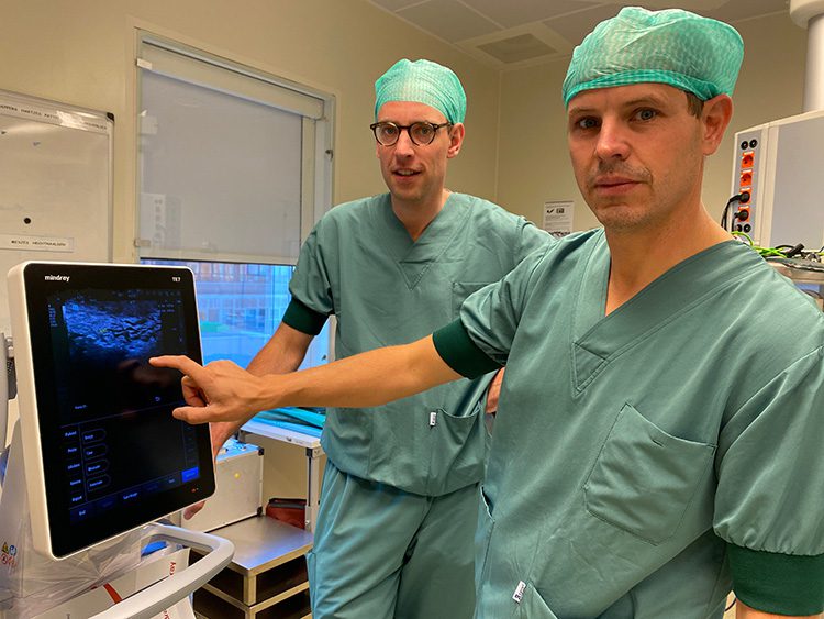Tongkanker opereren met de echografie-methode