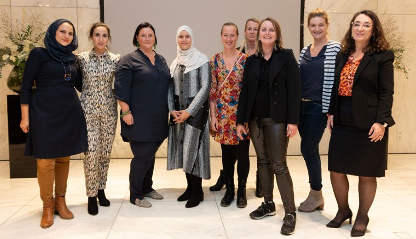 sprekers, initiatiefnemers en organisatie van het symposium