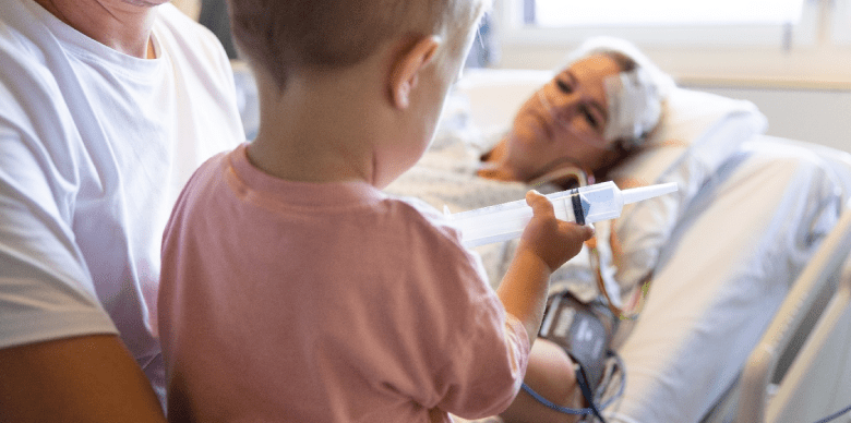 Kinderen op bezoek Intensive Care