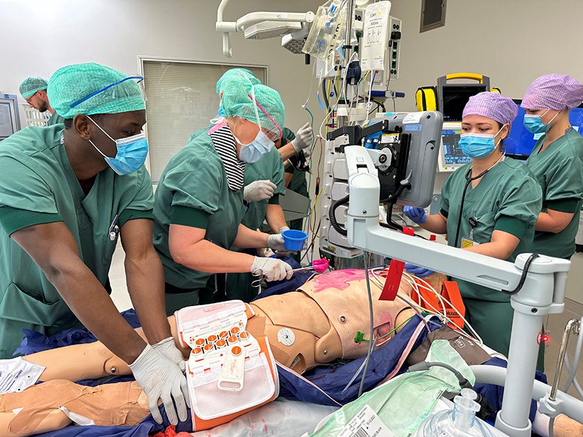 trauma oefening