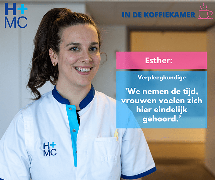 Esther, Verpleegkundige Endometriosecentrum