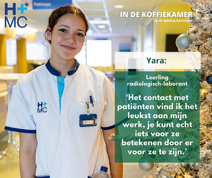 In de koffiekamer bij HMC - Radiologie