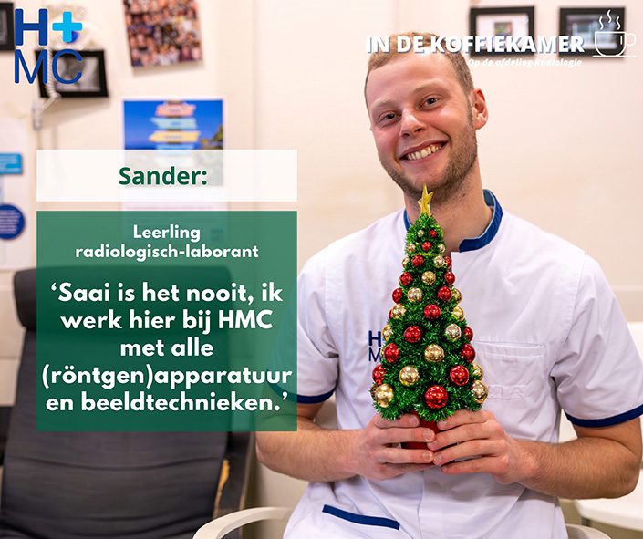 In de koffiekamer bij HMC - Radiologie