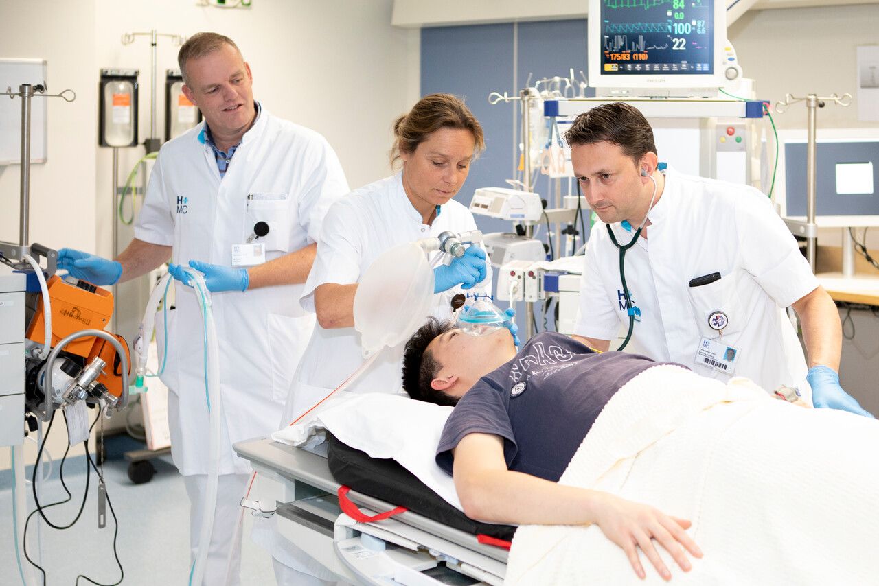 HMC Traumacentrum - patient op IC
