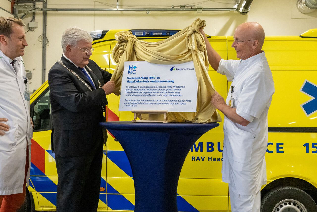 HMC Traumacentrum - samenwerking Haga-ziekenhuis
