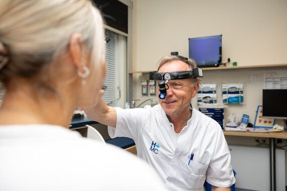 KNO-arts en oncoloog Hendrik Verschuur