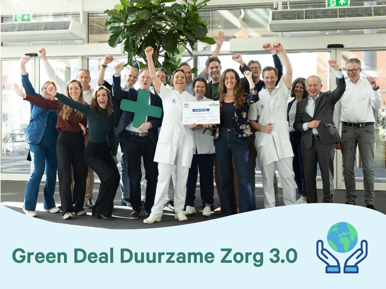 HMC ondertekent Green Deal Groene Zorg 3.0