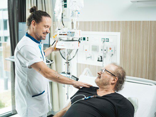 Chemotherapie op verpleegafdeling H2 Groen