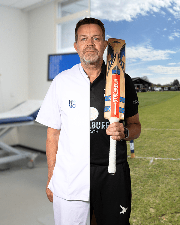 De passie van Robert: van crickettalent tot teamarts