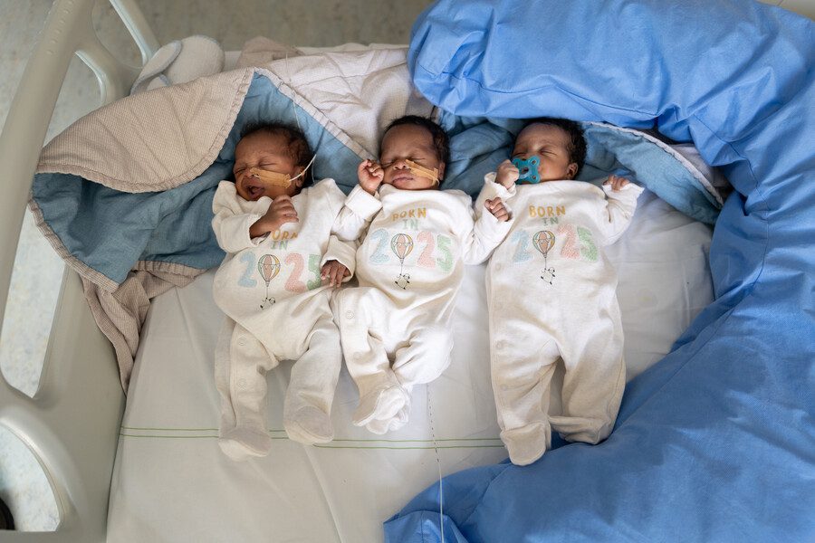 Drieling geboren in Moeder- en Kindcentrum:“Voor elk kindje een eigen opvangteam”
