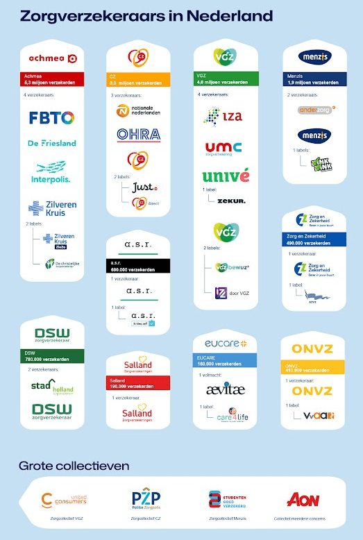 Zorgverzekeraars in Nederland