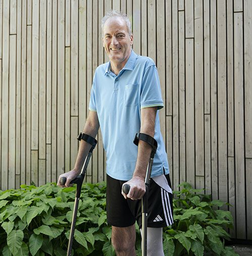 Erik was compleet afhankelijk van anderen
